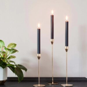 Pack of 5 Solid Dinner Candles